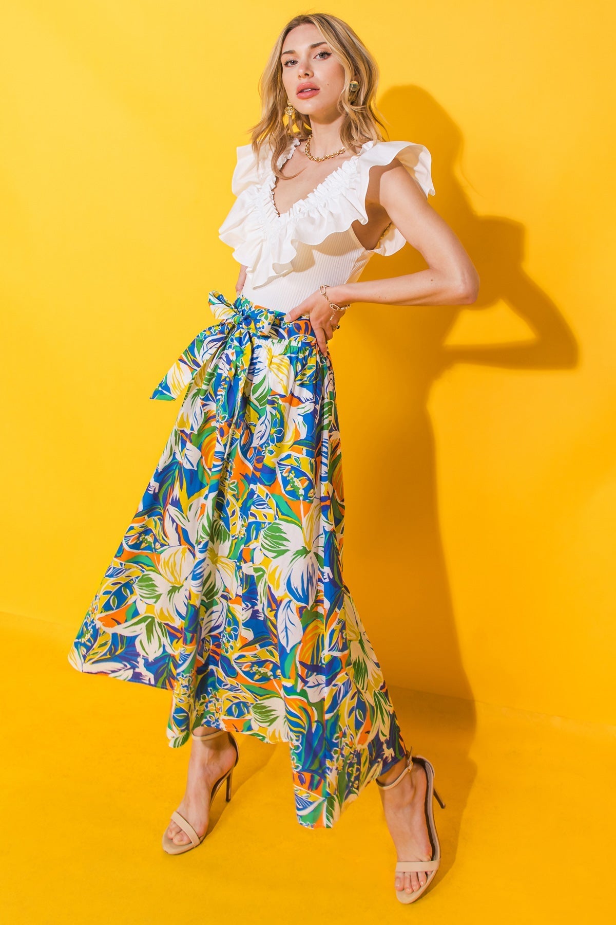 ONE AND ONLY POPLIN SKIRT Flying Tomato